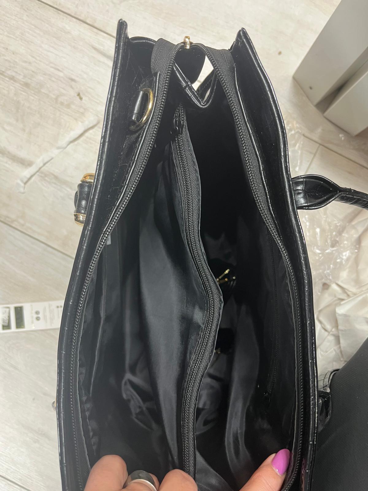 NOWOŚĆ Laura Biaggi skóra ekologiczna  Czarna