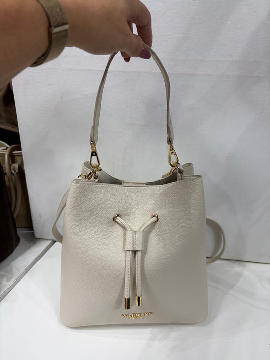 NOWOŚĆ Torebka skóra ekologiczna VALENTINO  Jasny Beż