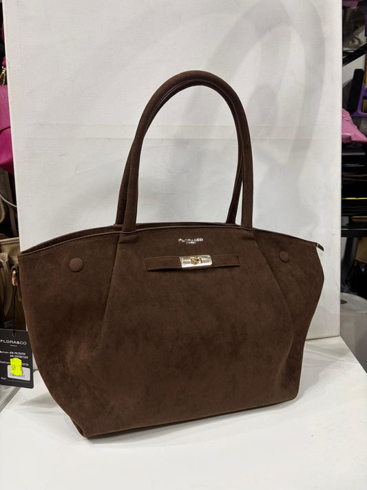 NOWOŚĆ torebka Flora&co skora ekologiczna Brązowa