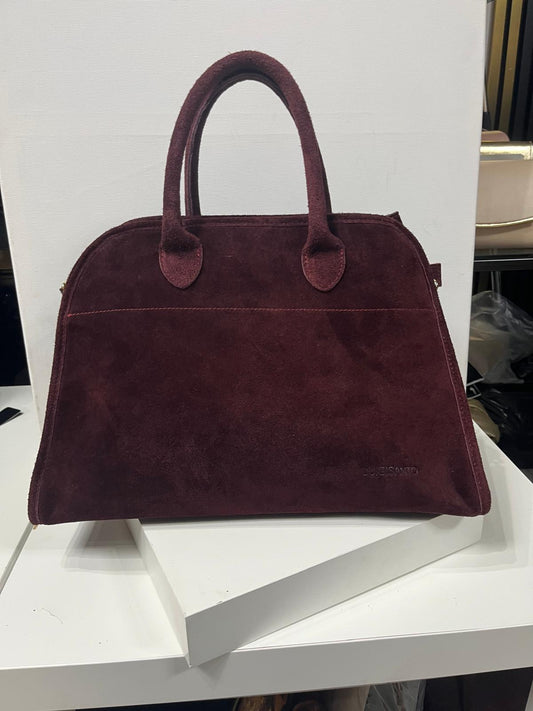 NOWOŚĆ VEZZE zamsz naturalny bordo