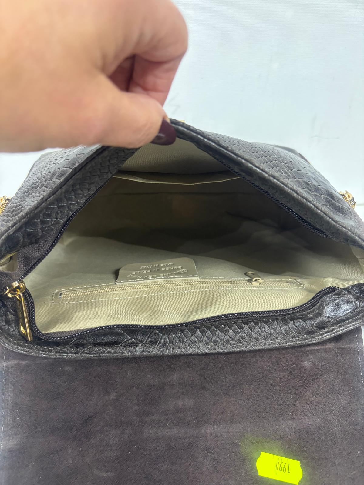 NOWOŚĆ VEZZE zamsz naturalny skóra naturalna czekolada