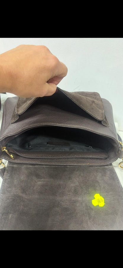 NOWOŚĆ VEZZE skóra naturalna zamsz naturalny czekolada