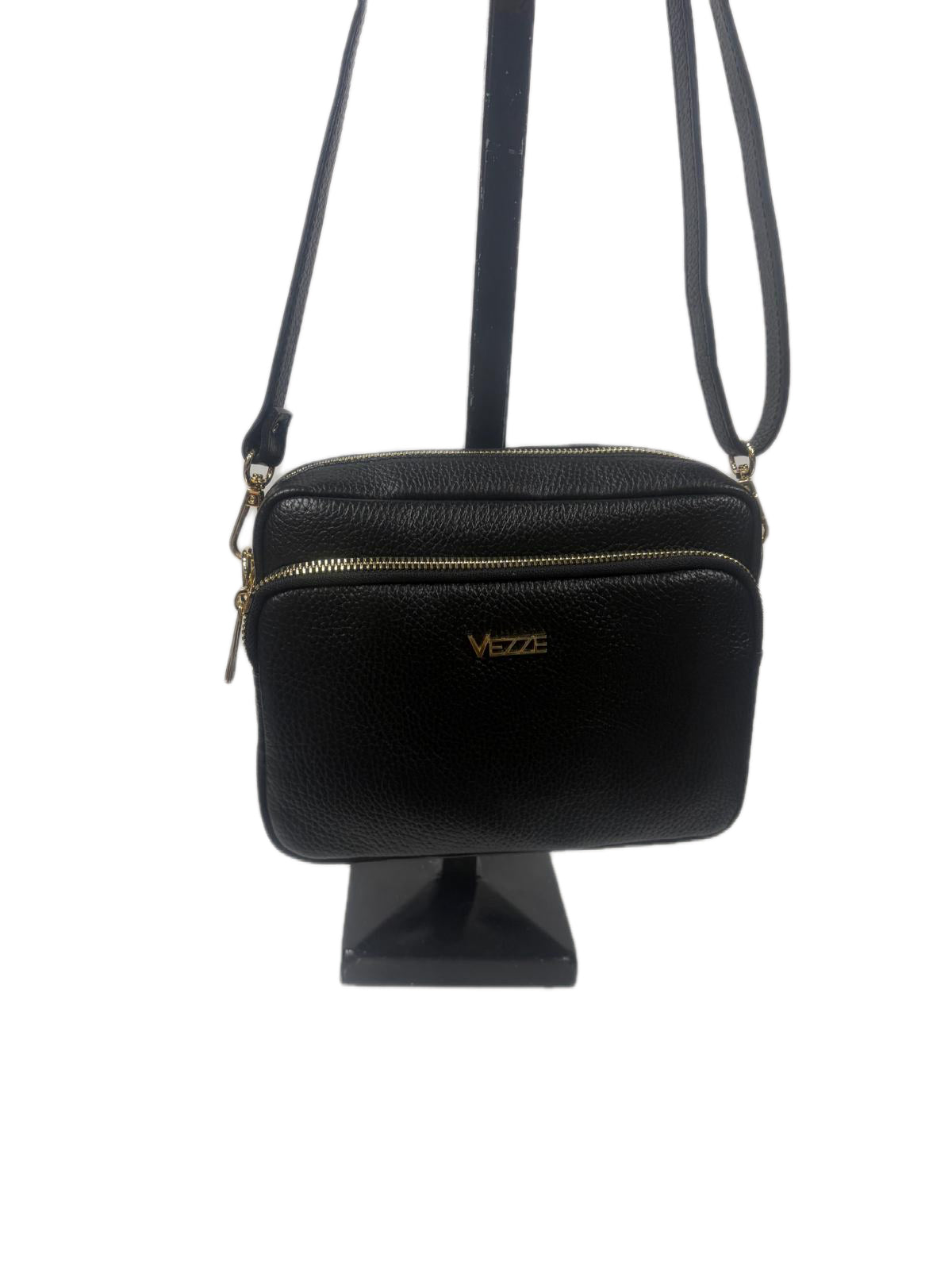 NOWOŚĆ VEZZE skóra naturalna zamsz naturalny czarna