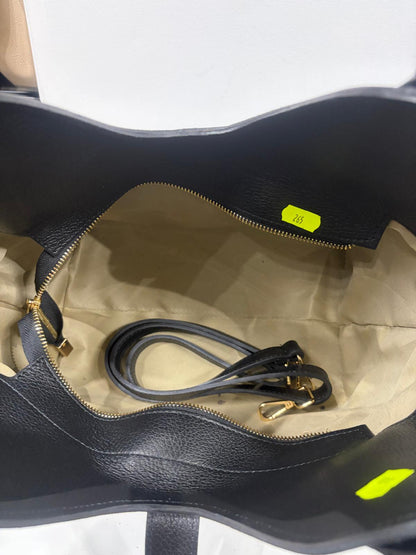 NOWOŚĆ Torebka skóra naturalna czarna włoska