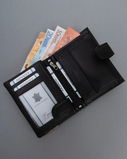 NOWOŚĆ PORTFEL MĘSKI skórzany