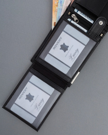 NOWOŚĆ PORTFEL MĘSKI skórzany