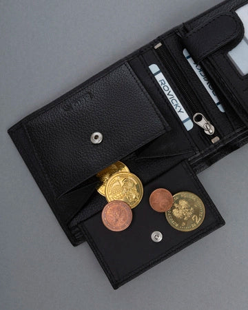 NOWOŚĆ PORTFEL MĘSKI skórzany